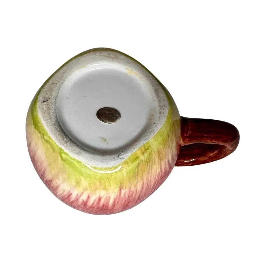 Vintage Apple Creamer Pitcher EUC